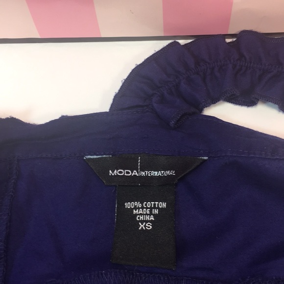 💙VICTORIA’S SECRET💙MODA ÍNTL. ROYAL BLUE TOP - Picture 8 of 8